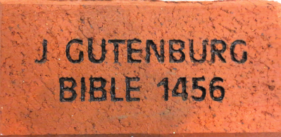 sample memorial brick